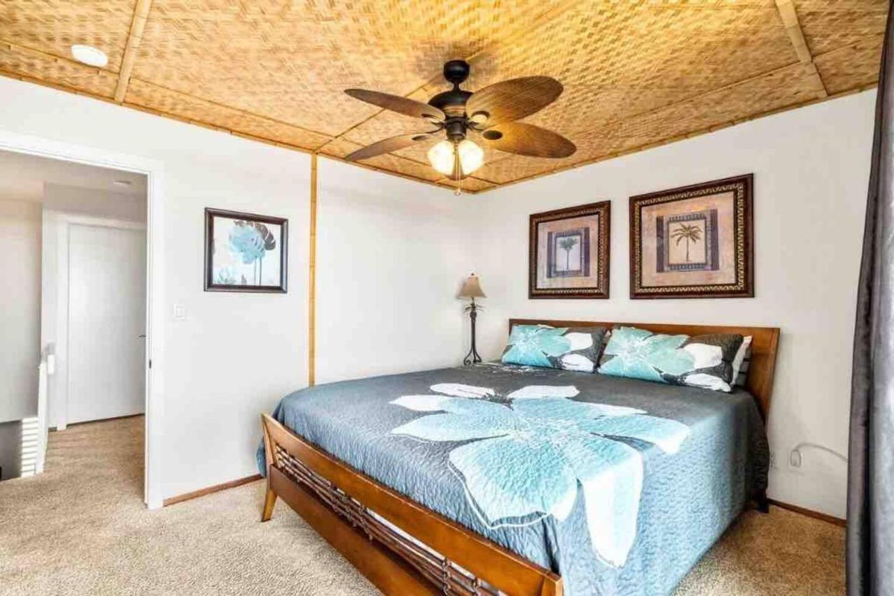 Family Friendly Kailua Bay View Ac Free Parking Walk To Kailua Village Eksteriør billede