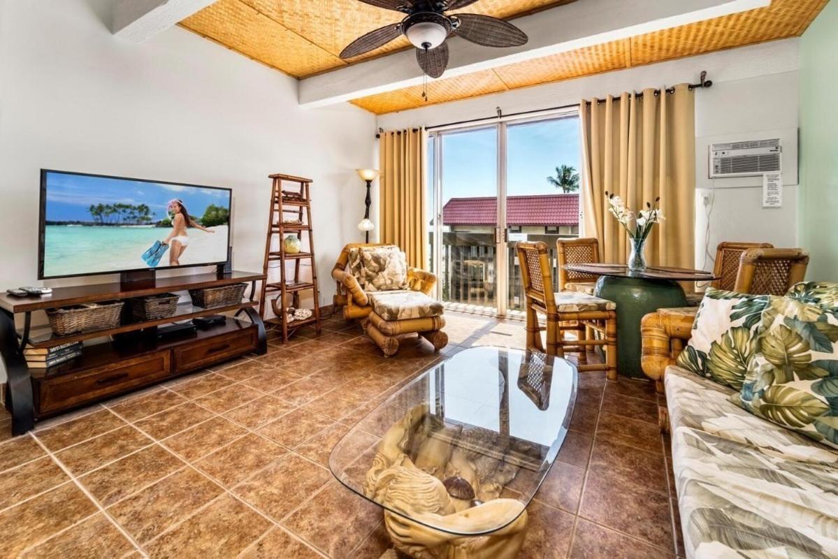 Family Friendly Kailua Bay View Ac Free Parking Walk To Kailua Village Eksteriør billede